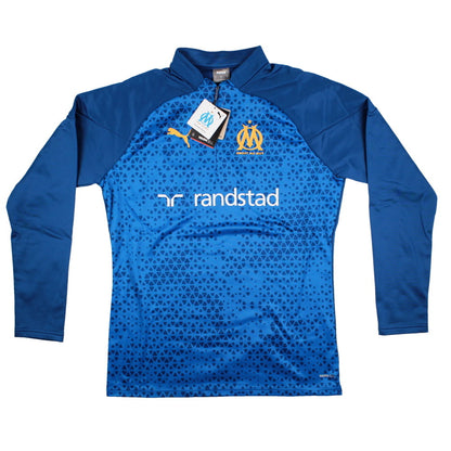 2023-2024 Marseille Training Fleece (Blue)_1