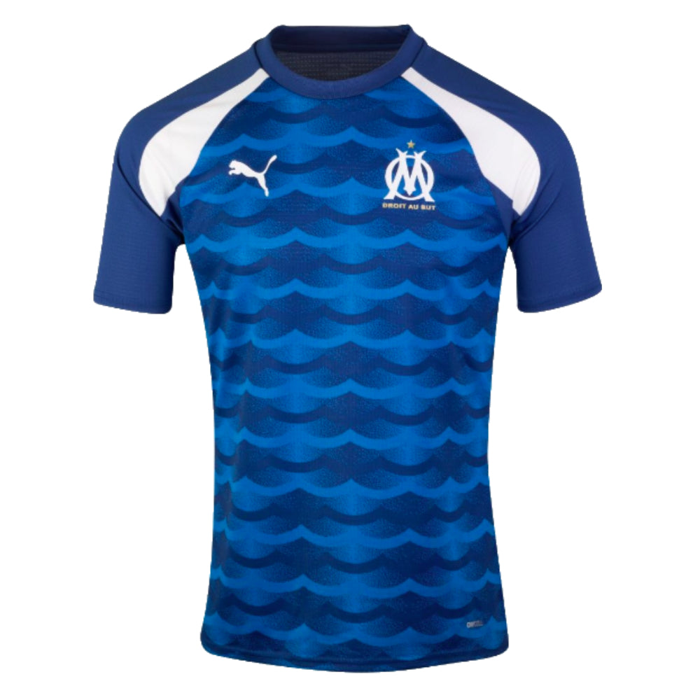 2023-2024 Marseille Pre-Match Jersey (Blue)_1