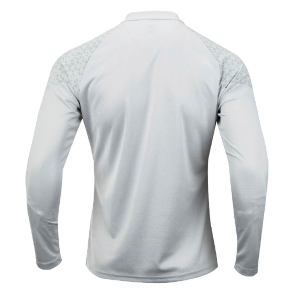 2023-2024 AC Milan Training Half Zip Top (Grey)_1