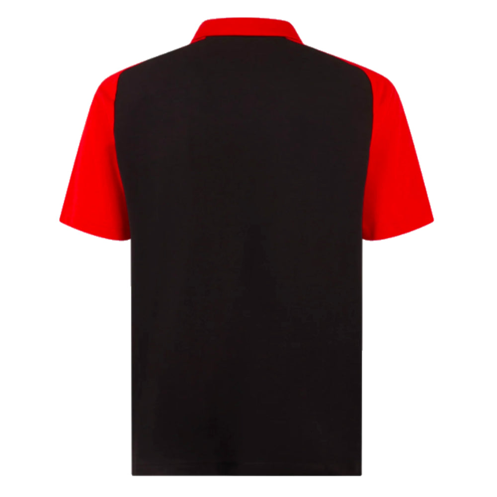 2023-2024 AC Milan Casuals Polo Shirt (Black)_1
