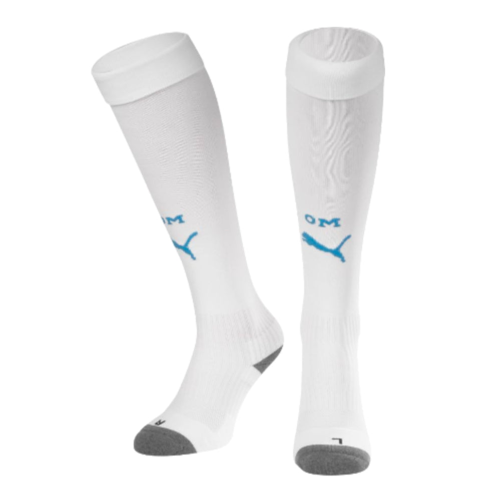 2023-2024 Marseille Home Socks (White)_1