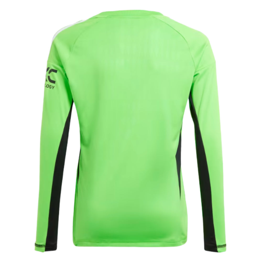 2023-2024 Man Utd Home Goalkeeper Shirt (Solar Green) - Kids_1