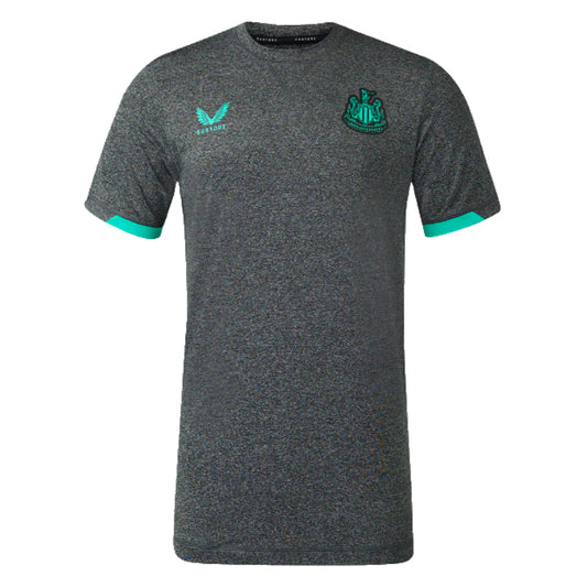 2023-2024 Newcastle Coaches Travel Tee (Black Marl)_1