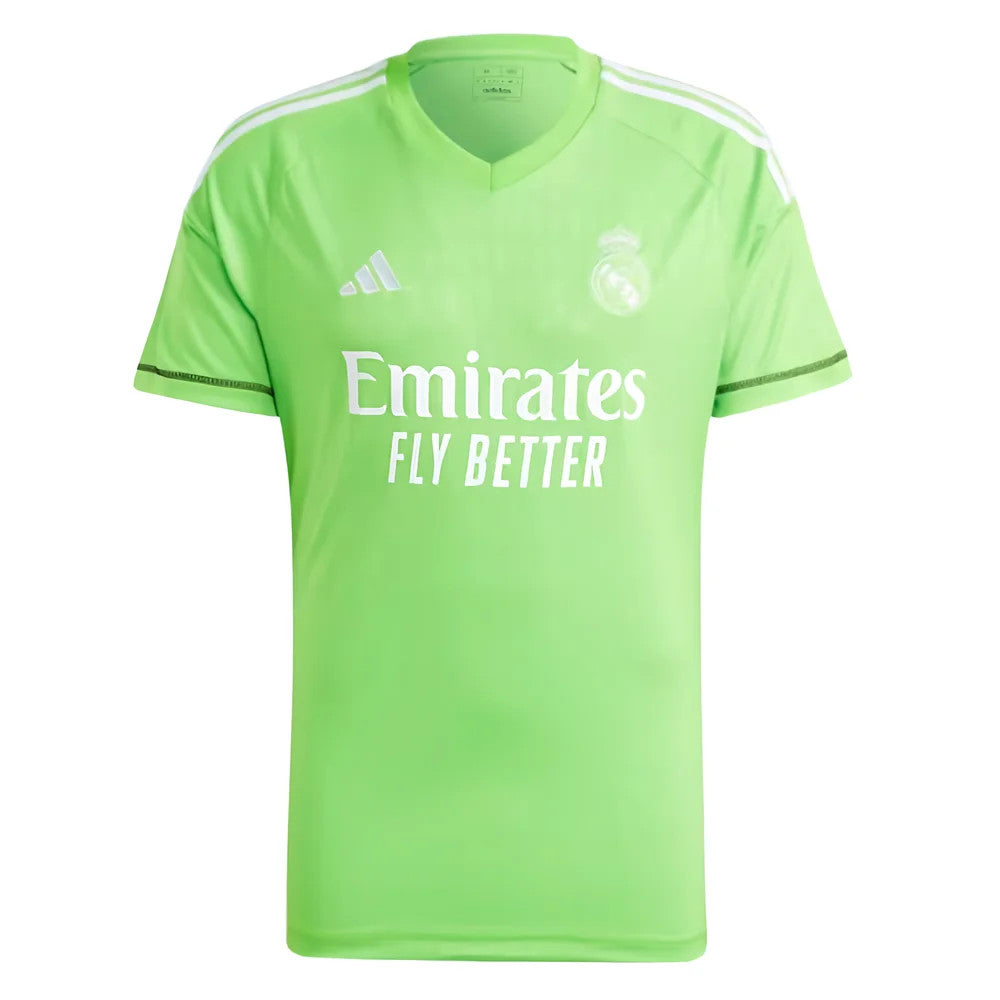 2023-2024 Real Madrid Home Goalkeeper Shirt (Solar Green)_1