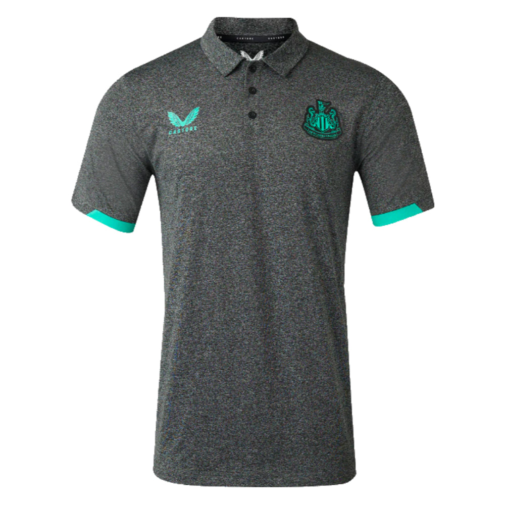 2023-2024 Newcastle Coaches Travel Polo Shirt (Black)_1
