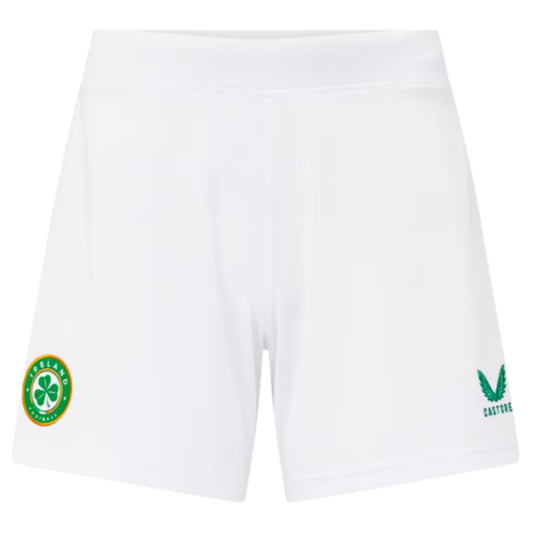 2023-2024 Republic of Ireland Home Shorts (White) - Kids_1