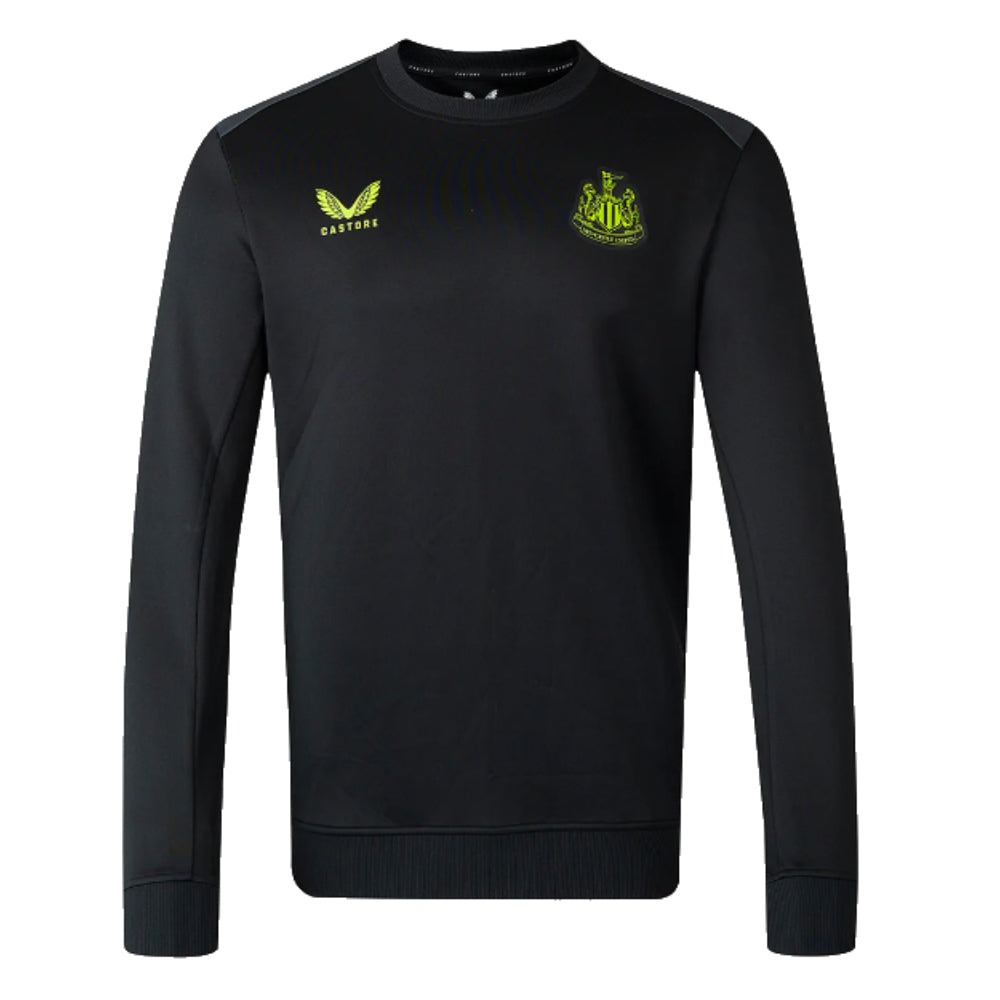2023-2024 Newcastle Coaches Players Sweatshirt (Black)_1