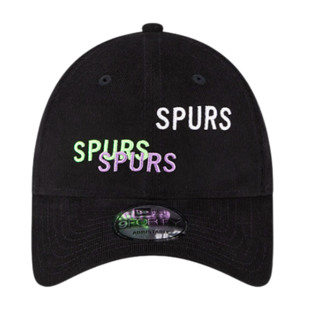 2023-2024 Tottenham Hotspur Black 9FORTY Adjustable Cap_3