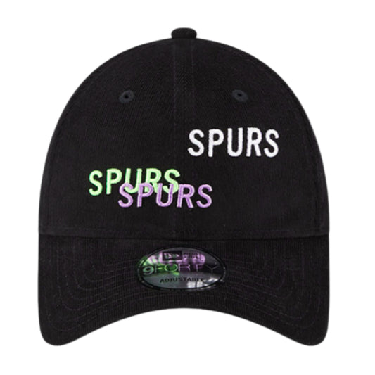 2023-2024 Tottenham Hotspur Black 9FORTY Adjustable Cap_3