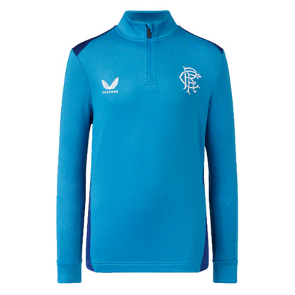 2023-2024 Rangers Half Zip Midlayer (Deep Water) - Kids_1
