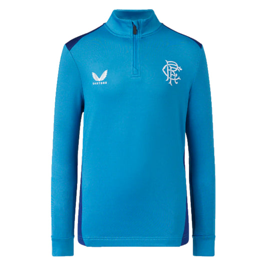2023-2024 Rangers Half Zip Midlayer (Deep Water) - Kids_1