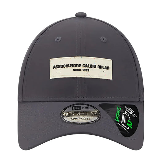 2023-2024 AC Milan Repreve 9FORTY Adjustable Cap (Dark Grey)_3