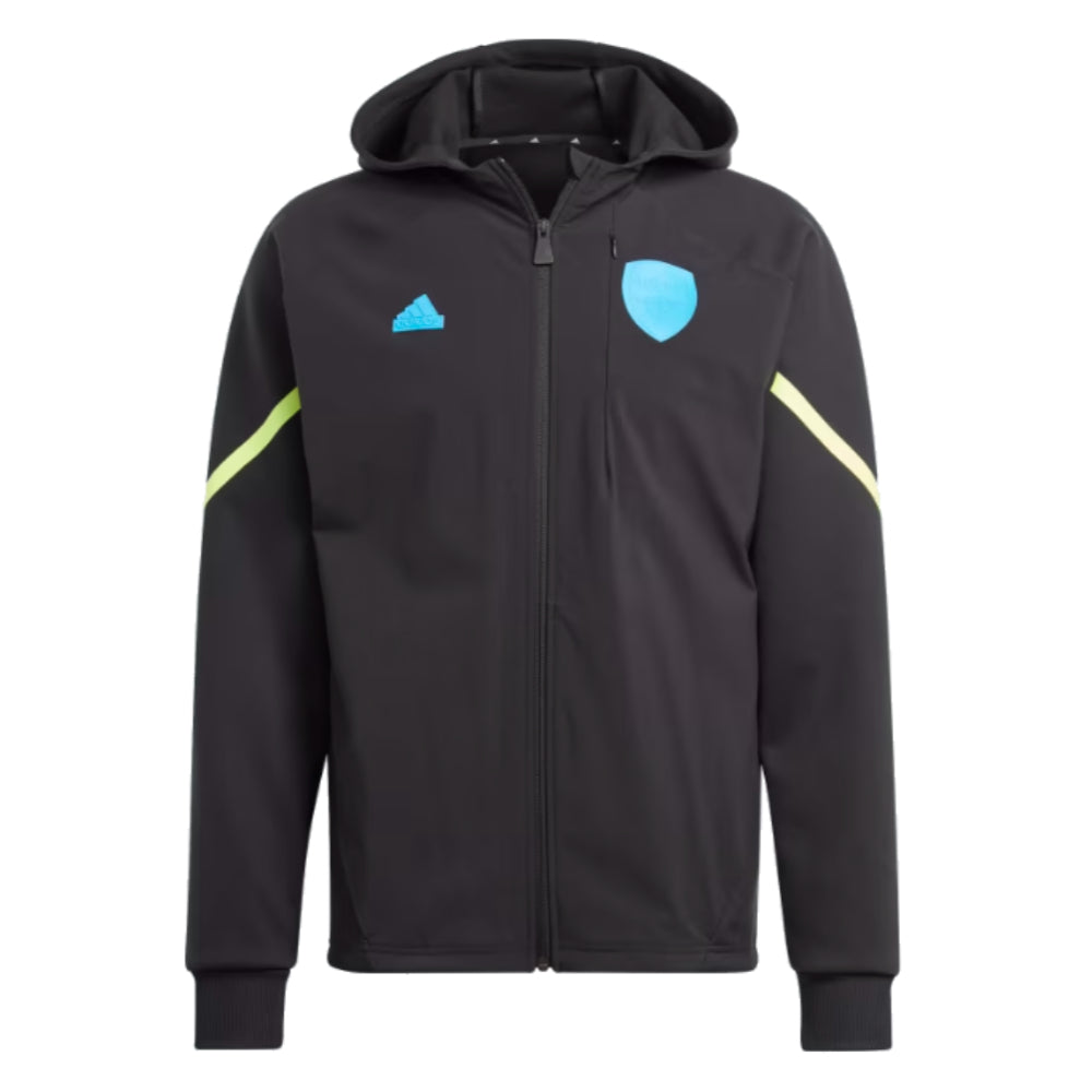 2023-2024 Arsenal D4GMD Full Zip Hoody (Black)_0