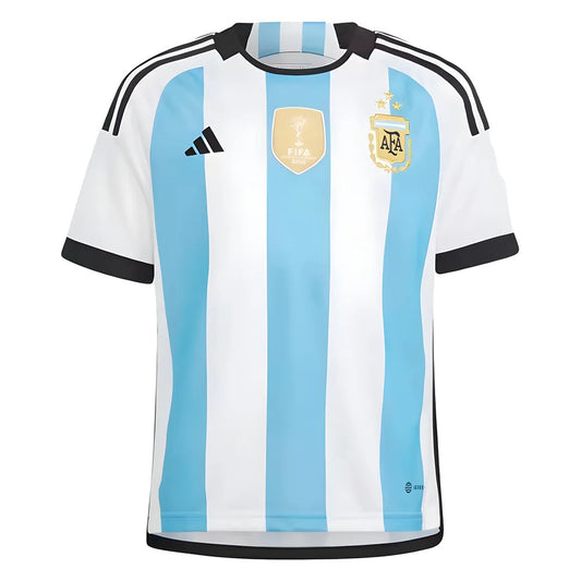 Argentina 2022 World Cup Winners Home Shirt - Kids_0