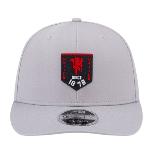 Manchester United Pennant Grey 9FIFTY Snapback Cap_3