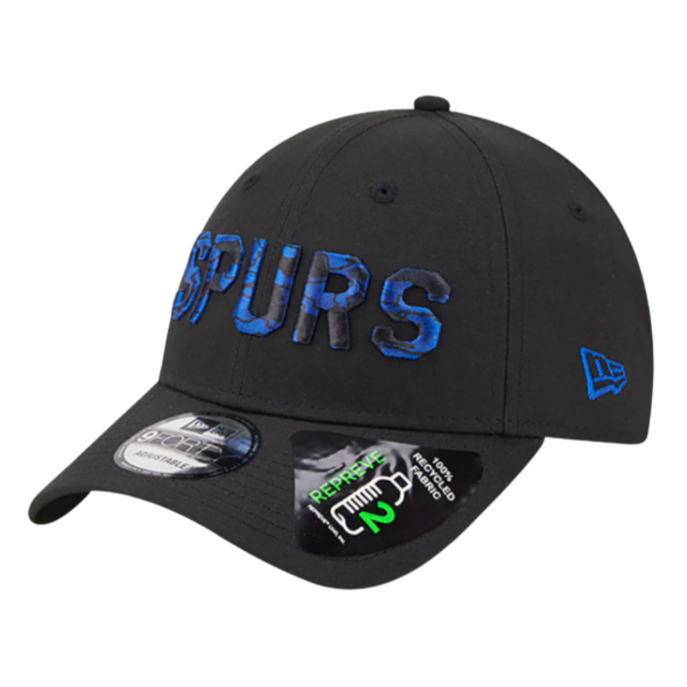 2023-2024 Tottenham Hotspur Repreve Black 9FORTY Adjustable Cap_3
