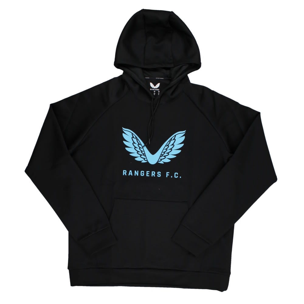 2023-2024 Rangers Players Travel Logo Hoody (Black)_1