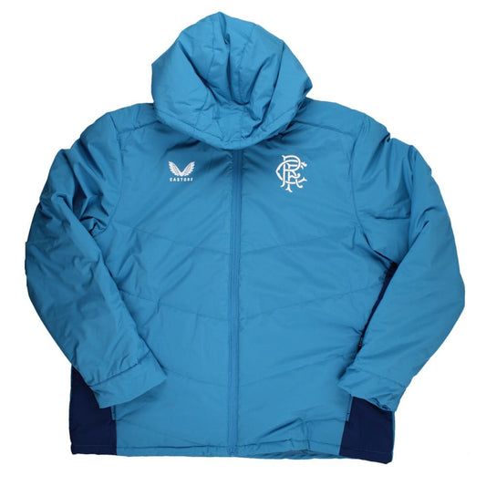 2023-2024 Rangers Players Training Bench Jacket (Deep Water)_1