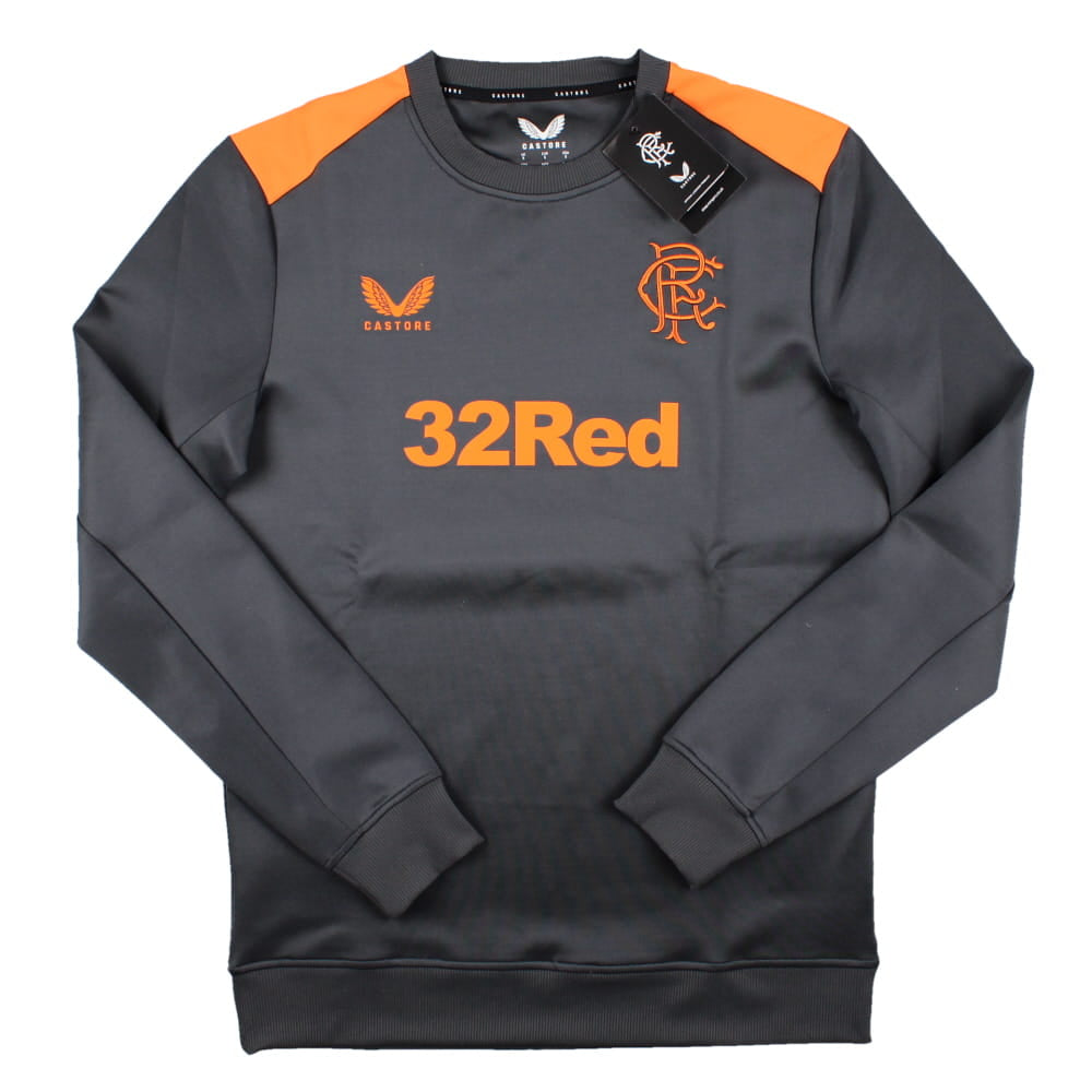2023-2024 Rangers Coaches Training Sweatshirt (Ebony)_1