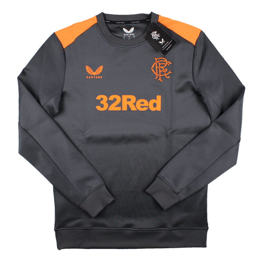 2023-2024 Rangers Coaches Training Sweatshirt (Ebony)_1