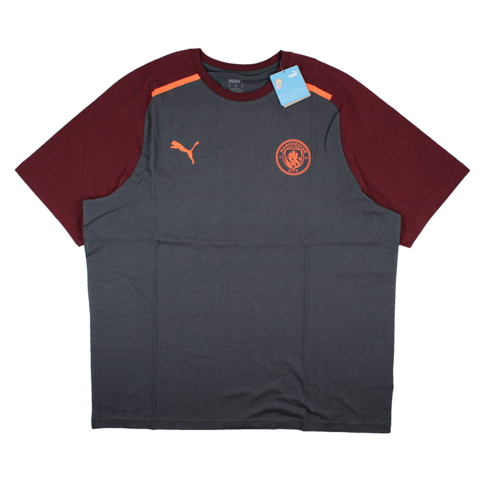 2023-2024 Man City Casuals Tee (Grey)_1