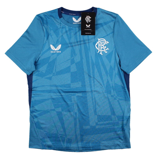 2023-2024 Rangers Players Training Tee (Deep Water) - Kids_1