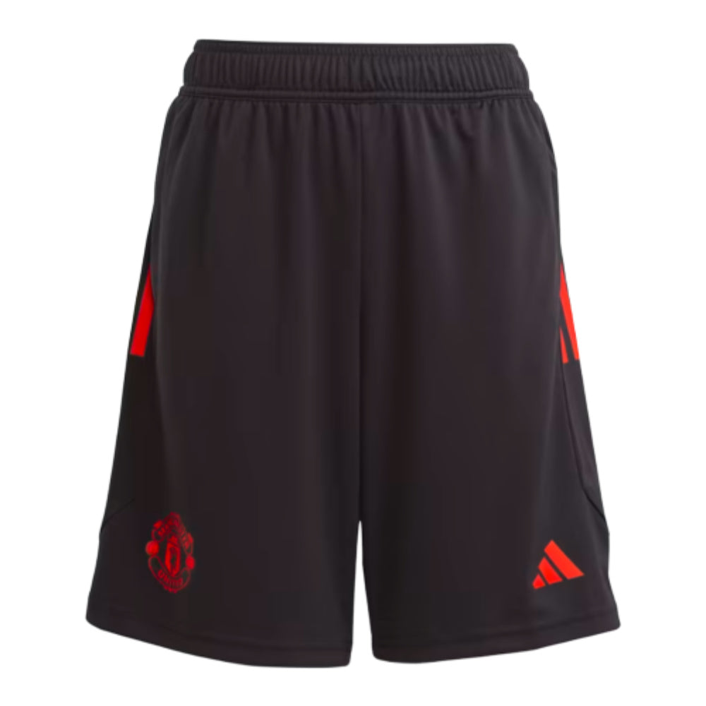 2023-2024 Man Utd Training Shorts (Black) - Kids_1