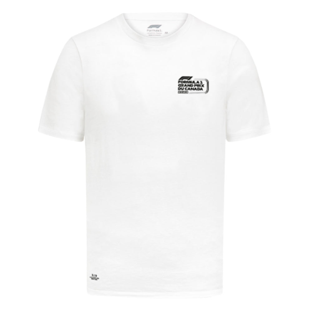 2023 F1 Formula 1 RS Canada T-Shirt (White)_1