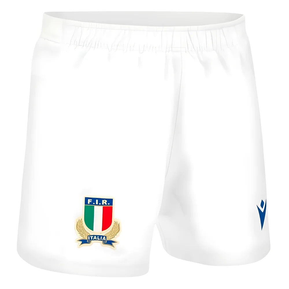 2023-2024 Italy Rugby Home Shorts (White)_1