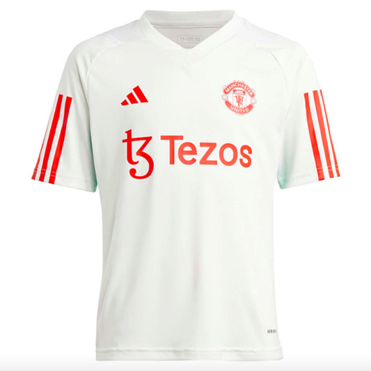 2023-2024 Man Utd Training Jersey (White) - Kids_1