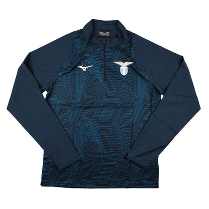 2023-2024 Lazio Pre-Match Half Zip Midlayer (Navy)_1