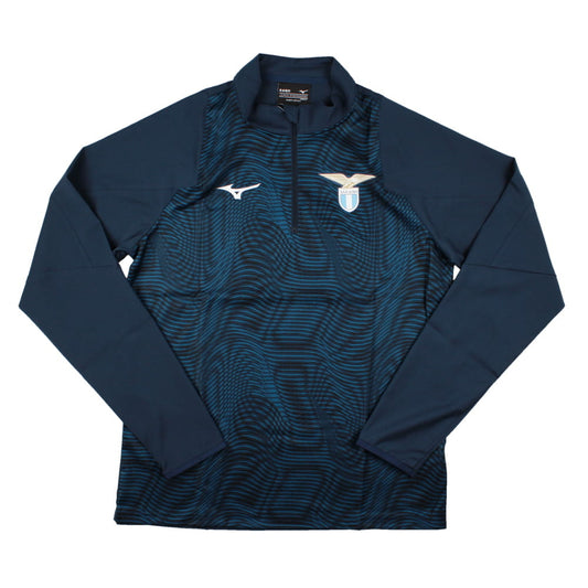 2023-2024 Lazio Pre-Match Half Zip Midlayer (Navy)_1