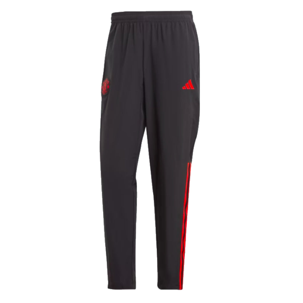 2023-2024 Man Utd Presentation Pants (Black)_0