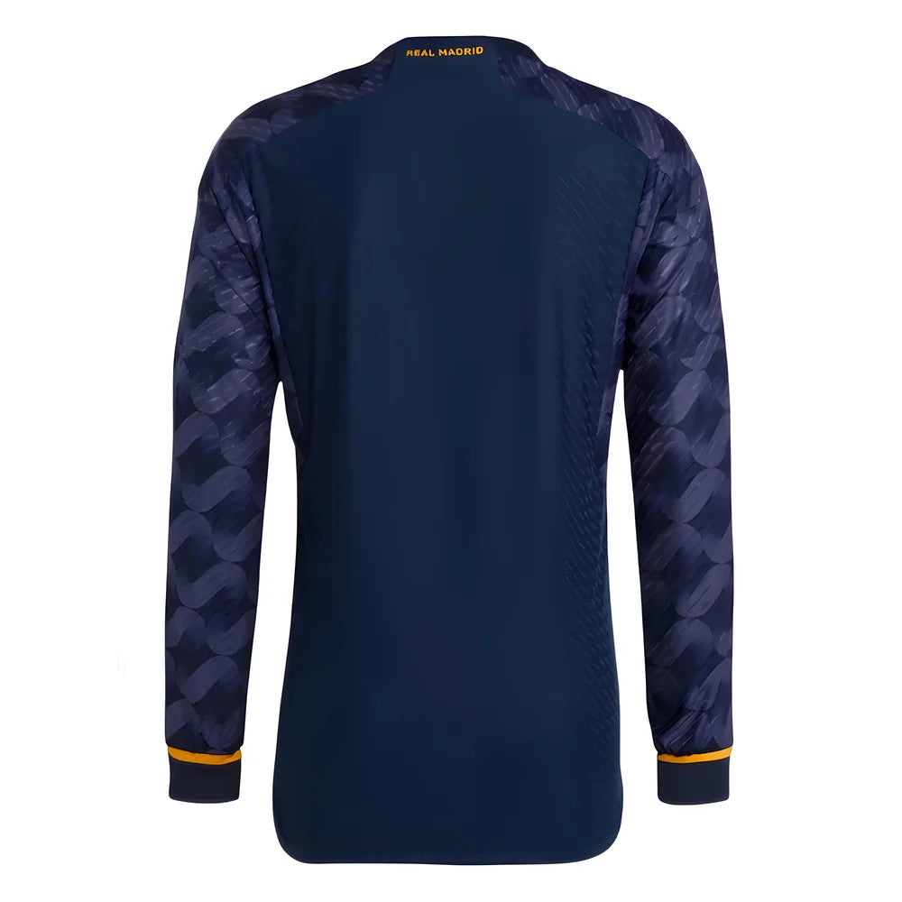 2023-2024 Real Madrid Authentic Long Sleeve Away Shirt_1