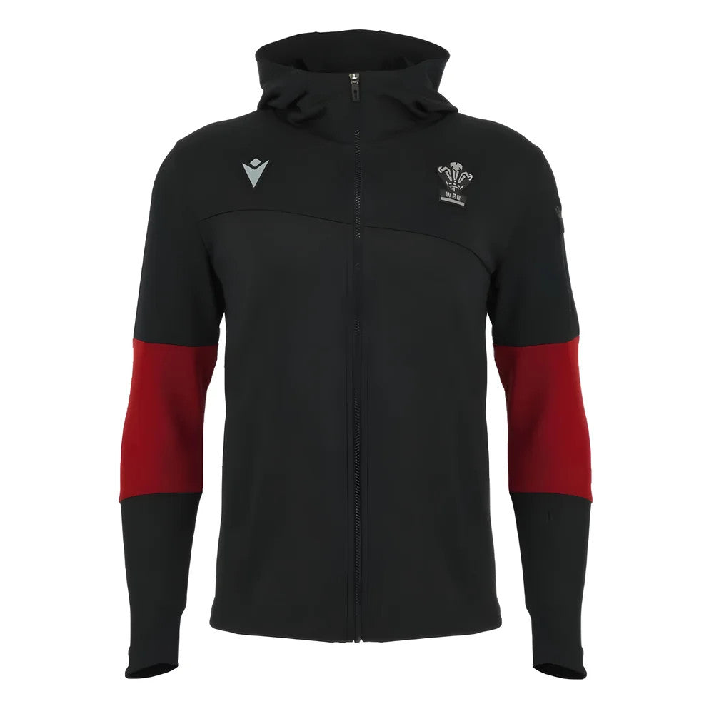 2023-2024 Wales Rugby WRU Athleisure Hoody (Black)_1