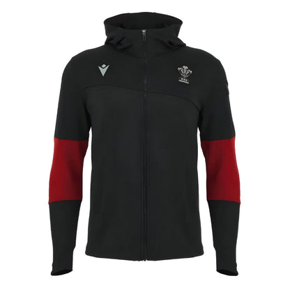 2023-2024 Wales Rugby WRU Athleisure Hoody (Black)_1