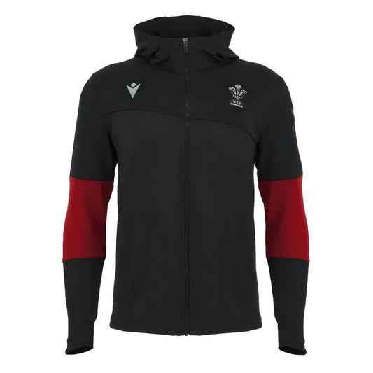 2023-2024 Wales Rugby WRU Athleisure Hoody (Black)_1
