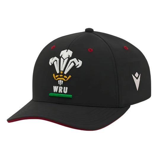 2023-2024 Wales Rugby 3D Baseball Cap (Black)_1