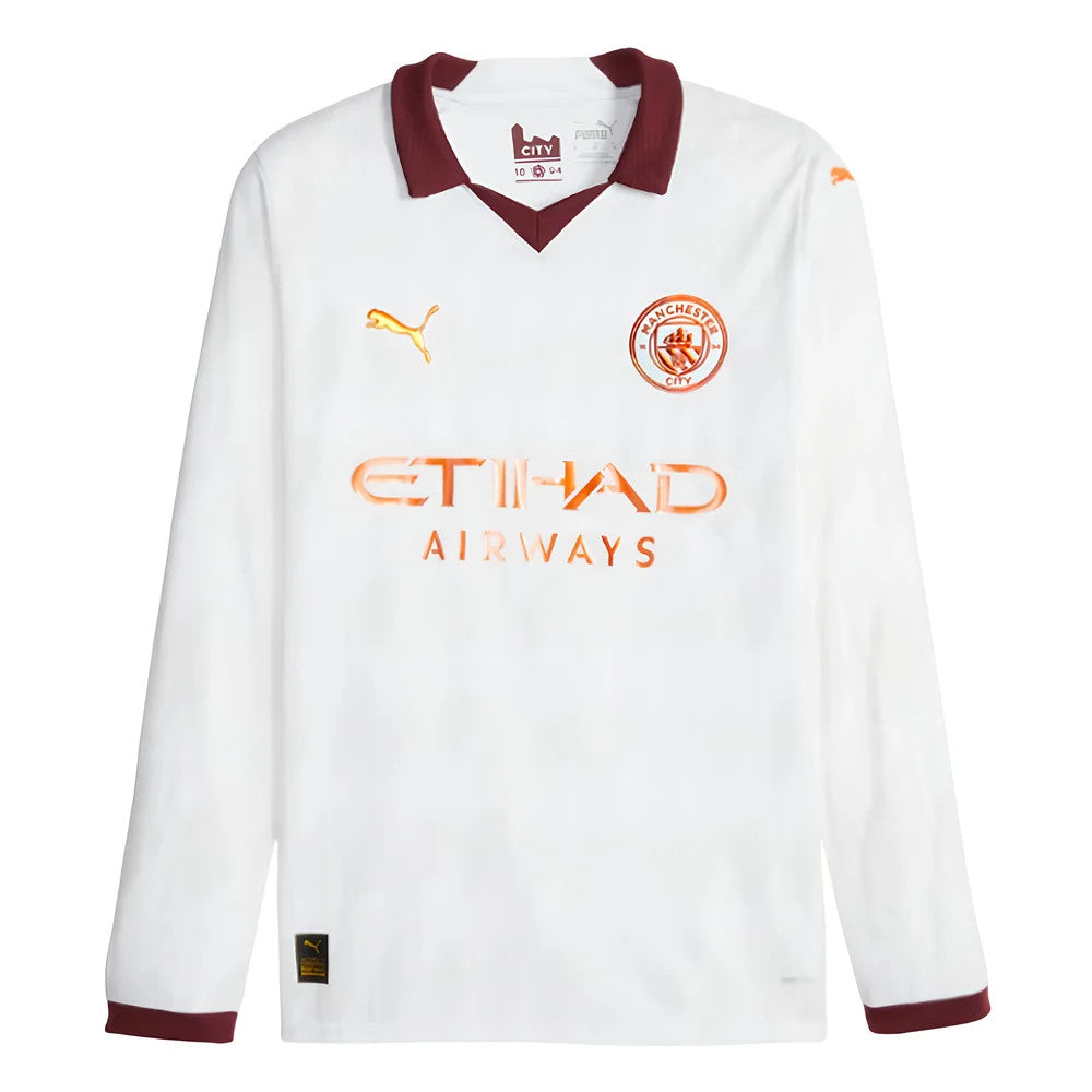 2023-2024 Man City Long Sleeve Away Shirt_1