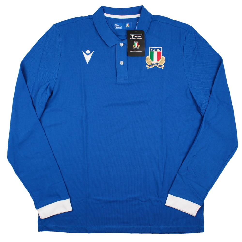 2023-2024 Italy Rugby Home LS Cotton Shirt_1
