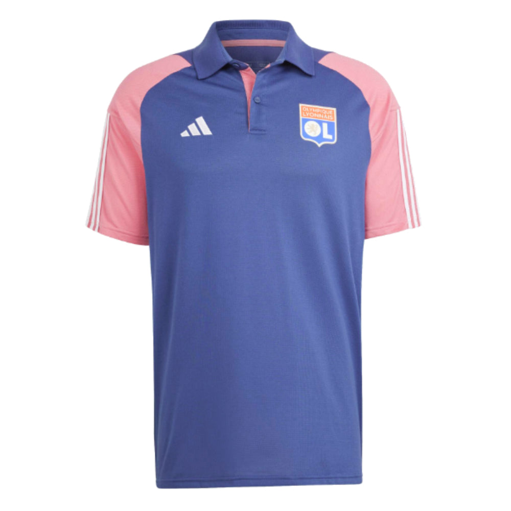 2023-2024 Olympique Lyon Polo Shirt (Tech Indigo)_1