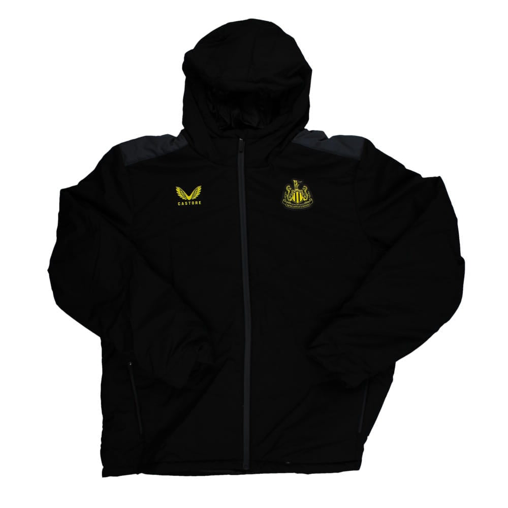 2023-2024 Newcastle Coaches Bench Jacket (Black) – Footy.com