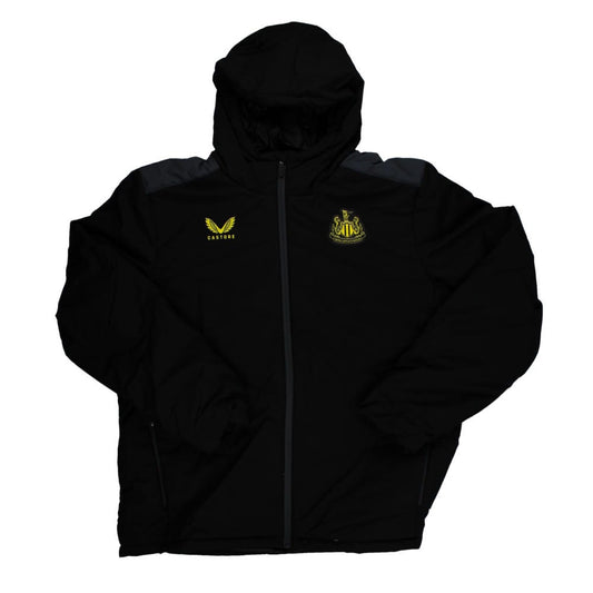 2023-2024 Newcastle Coaches Bench Jacket (Black)_1