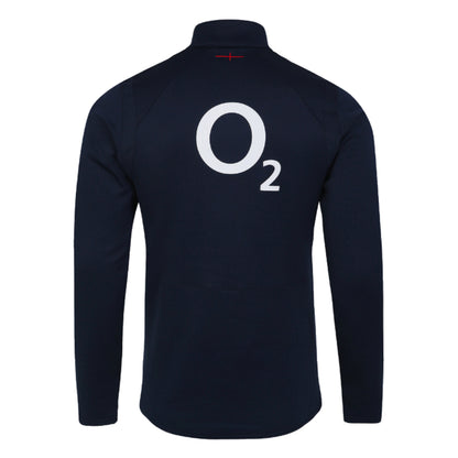 2023-2024 England Rugby 1/2 Zip Fleece (Navy Blazer)_1