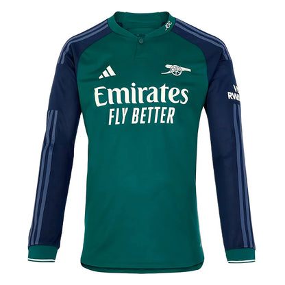 2023-2024 Arsenal Long Sleeve Third Shirt (Odegaard 8)_4