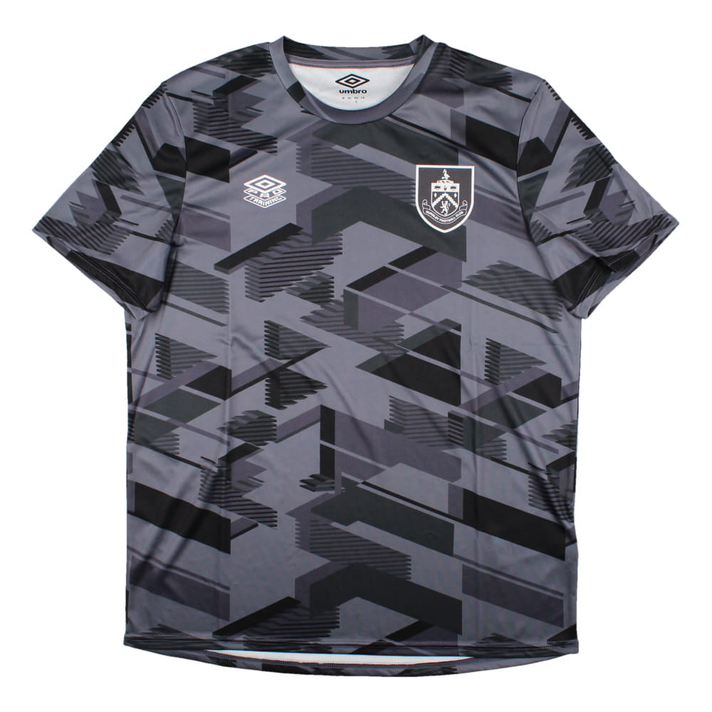 2023-2024 Burnley Warm Up Jersey (Carbon)_1