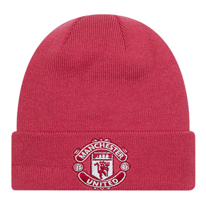 Manchester United Seasonal Cuff Beanie (Light Pink)_1