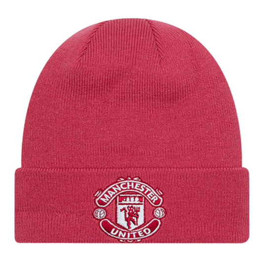 Manchester United Seasonal Cuff Beanie (Light Pink)_1