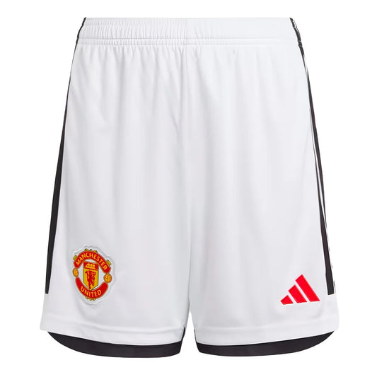 2023-2024 Man Utd Home Shorts (White) - Kids_1