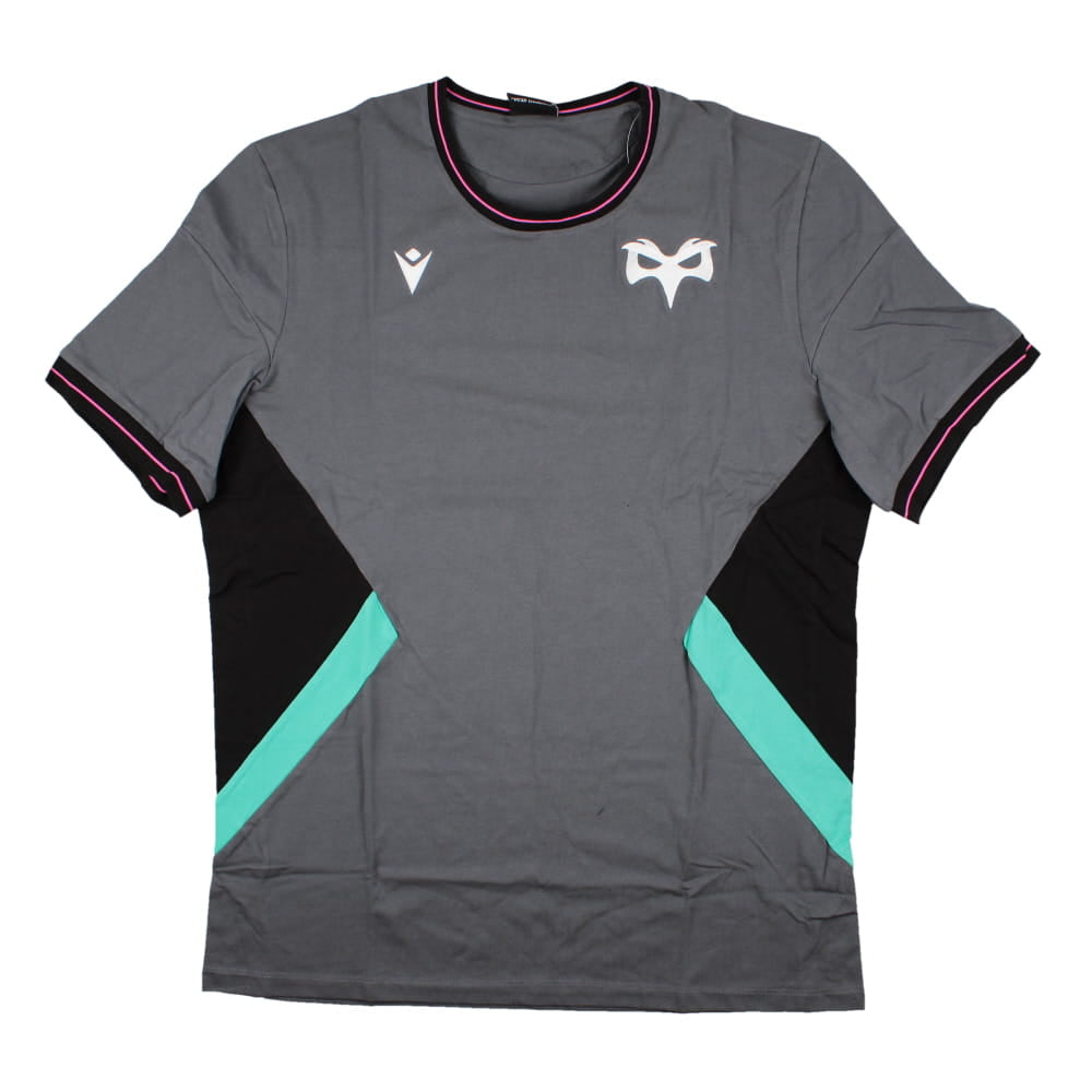 2023-2024 Ospreys Rugby Travel Cotton T-Shirt (Grey)_1